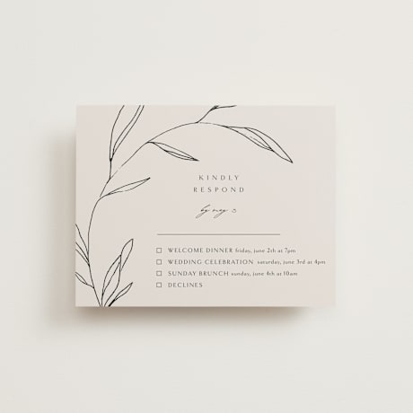 Multi-Event RSVP Cards