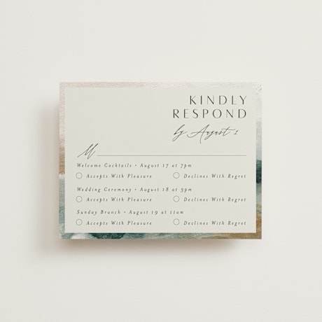 Multi-Event RSVP Cards