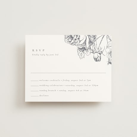 Multi-Event RSVP Cards