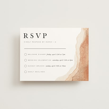 Multi-Event RSVP Cards