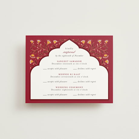 Multi-Event RSVP Cards