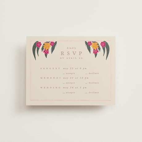 Multi-Event RSVP Cards