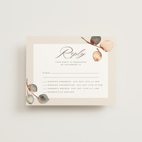 Multi-Event RSVP Cards