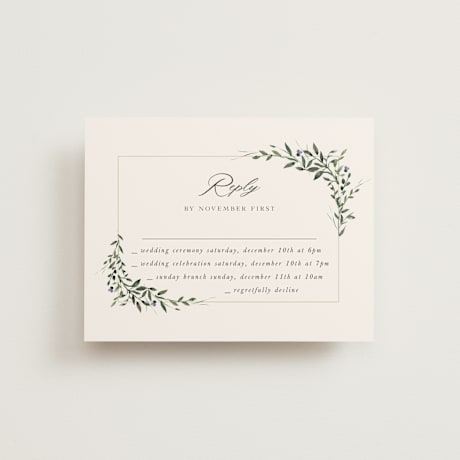 Multi-Event RSVP Cards