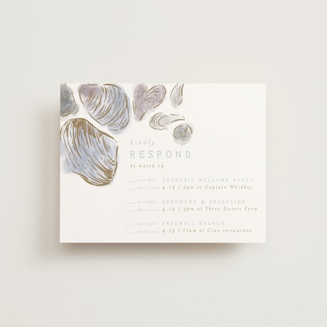 Multi-Event RSVP Cards