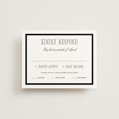 RSVP Cards