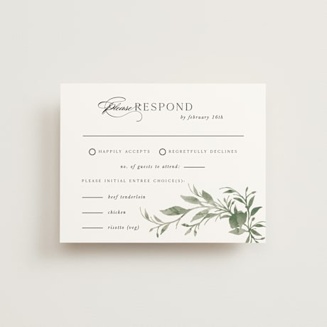 RSVP Cards