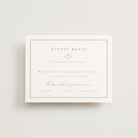 RSVP Cards