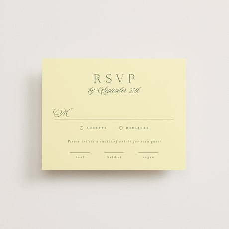 RSVP Cards