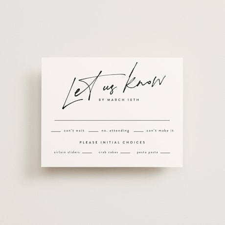 RSVP Cards
