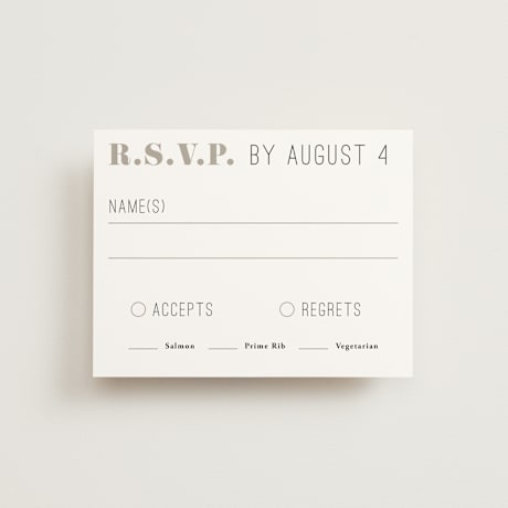 RSVP Cards