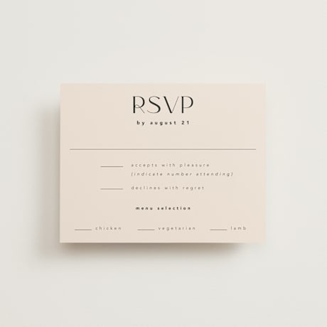 RSVP Cards