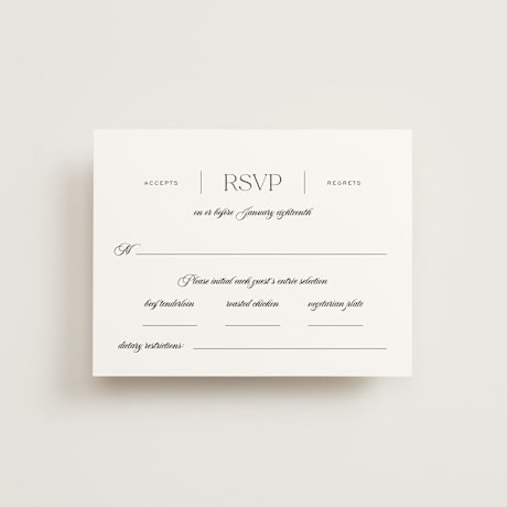 RSVP Cards
