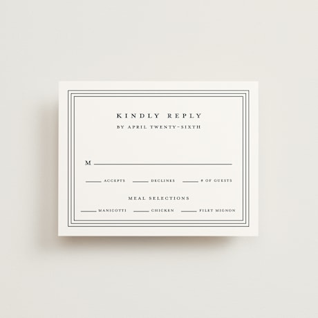 RSVP Cards