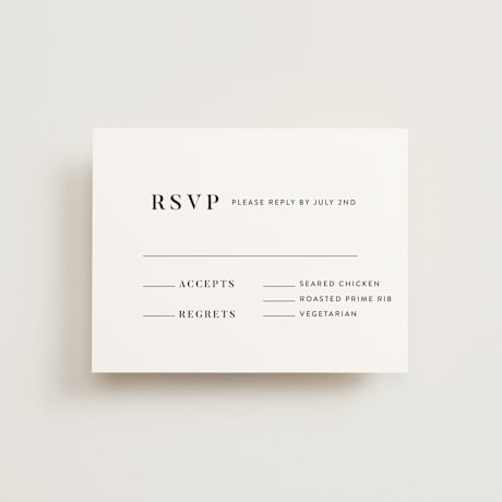 RSVP Cards