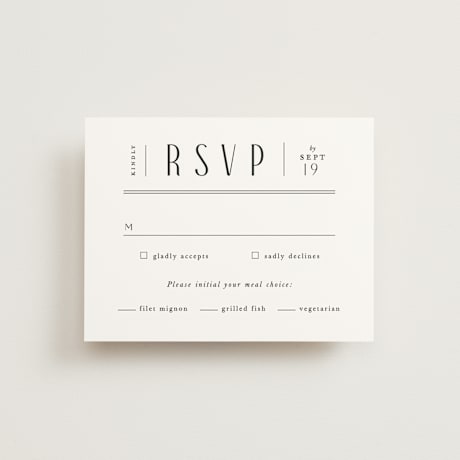 RSVP Cards