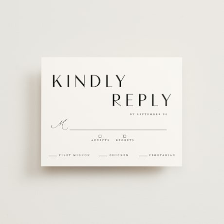 RSVP Cards