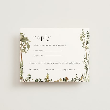 RSVP Cards