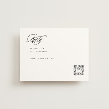 RSVP Online Enclosure Cards