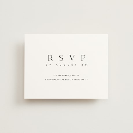 RSVP Online Enclosure Cards