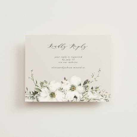 RSVP Online Enclosure Cards