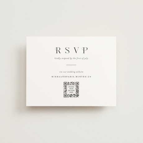 RSVP Online Enclosure Cards