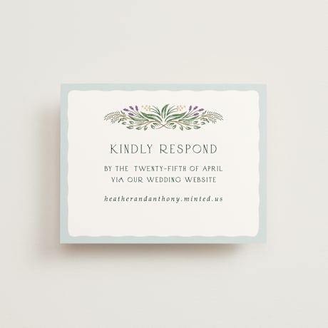 RSVP Online Enclosure Cards