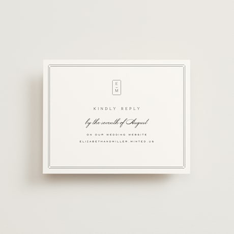 RSVP Online Enclosure Cards