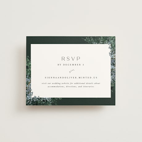 RSVP Online Enclosure Cards