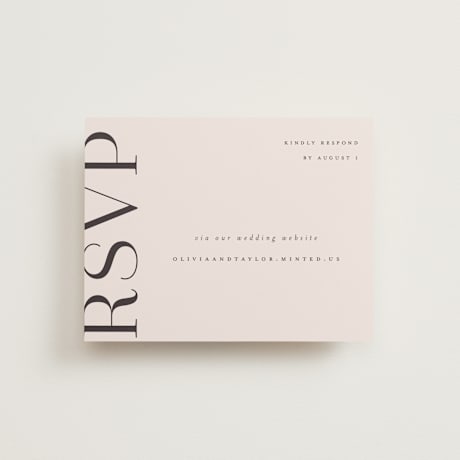 RSVP Online Enclosure Cards