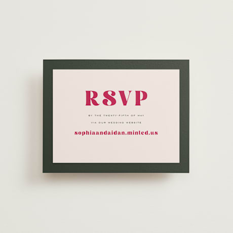 RSVP Online Enclosure Cards