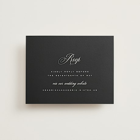 RSVP Online Enclosure Cards