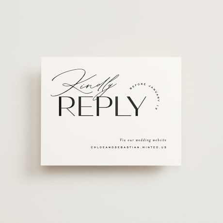 RSVP Online Enclosure Cards