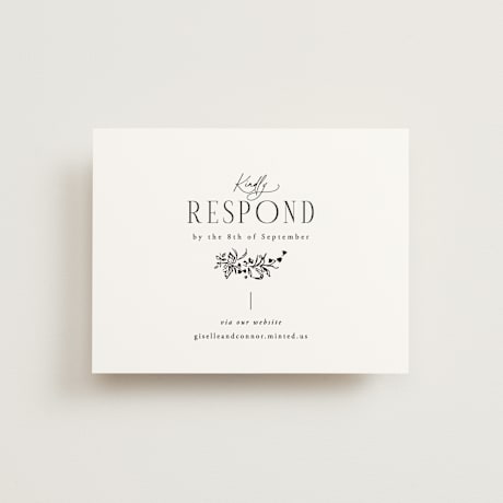 RSVP Online Enclosure Cards