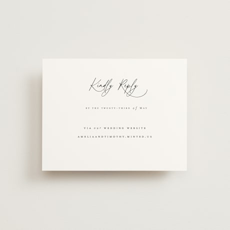 RSVP Online Enclosure Cards