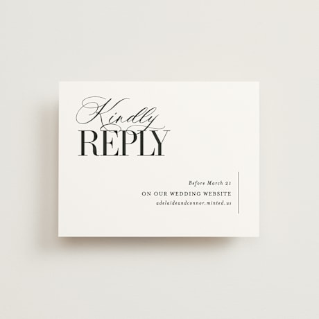 RSVP Online Enclosure Cards