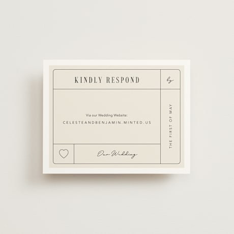 RSVP Online Enclosure Cards