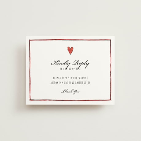 RSVP Online Enclosure Cards
