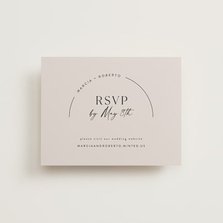 RSVP Online Enclosure Cards