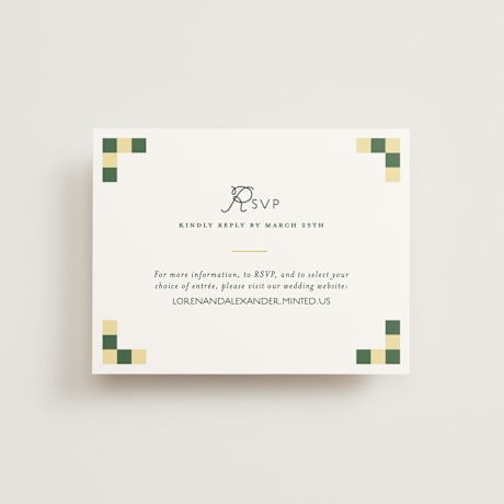 RSVP Online Enclosure Cards
