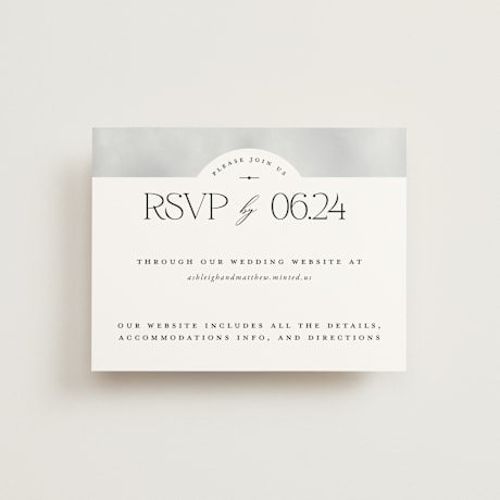 RSVP Online Enclosure Cards