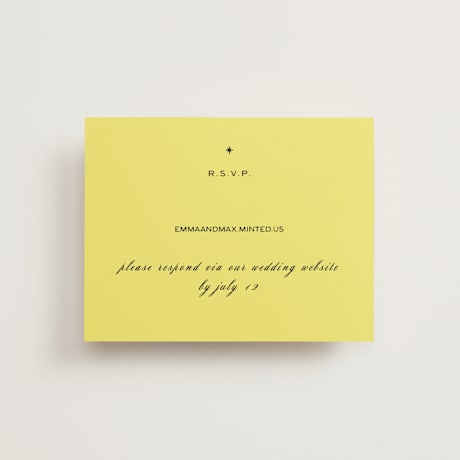 RSVP Online Enclosure Cards