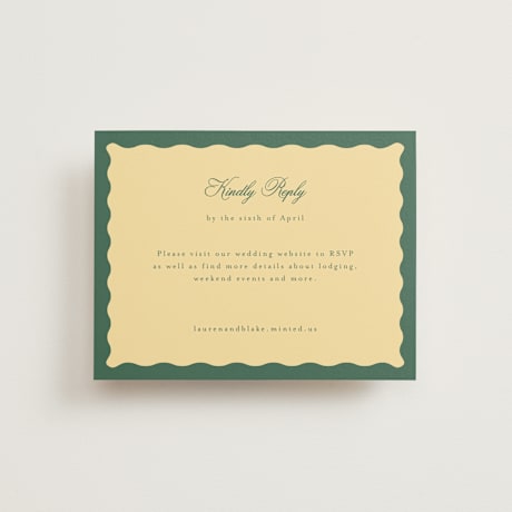RSVP Online Enclosure Cards