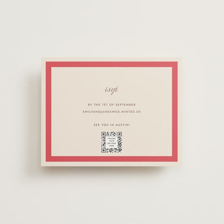 RSVP Online Enclosure Cards