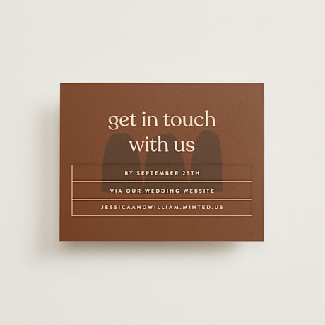 RSVP Online Enclosure Cards