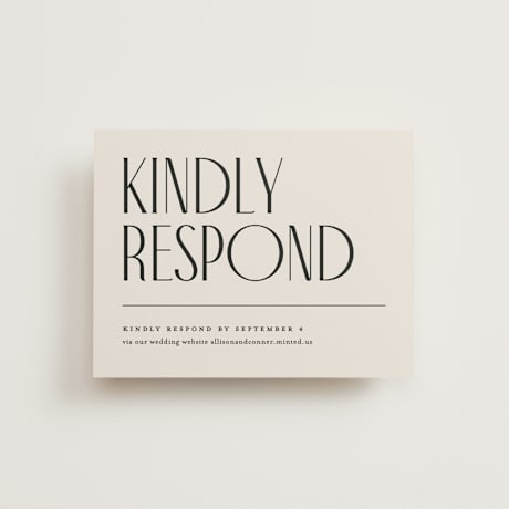 RSVP Online Enclosure Cards