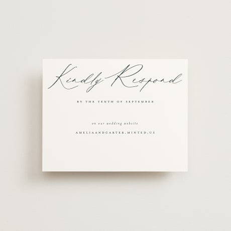 RSVP Online Enclosure Cards