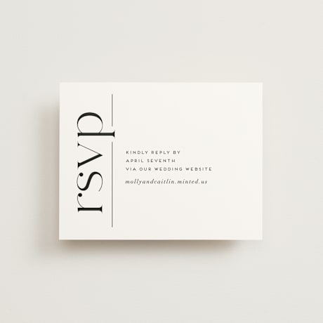 RSVP Online Enclosure Cards