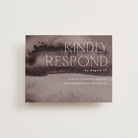 RSVP Online Enclosure Cards