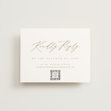 RSVP Online Enclosure Cards